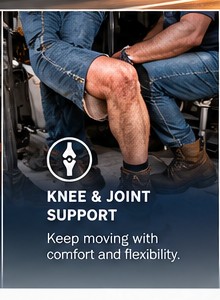 Driver supporting knee